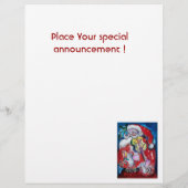 KERSTMAN MET VIOOL FLYER (Achterkant)