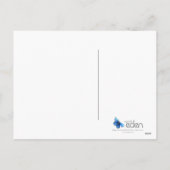 Kerstman met vogeltjes in het briefkaart van de Sn (Achterkant)