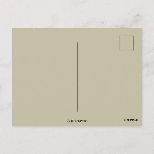 Kerstman met zijn lijst en kinderen kerst Briefkaart (Achterkant)