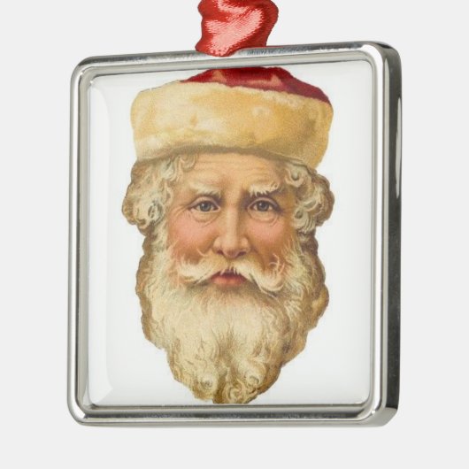  kerstman metalen ornament (Links)