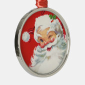  kerstman metalen ornament (Rechts)