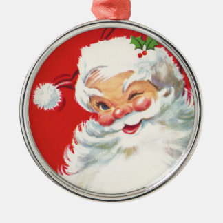  kerstman metalen ornament
