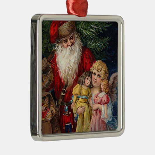  kerstman metalen ornament (Rechts)