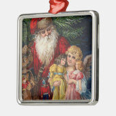  kerstman metalen ornament (Links)