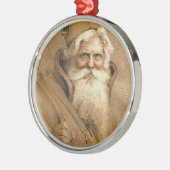  kerstman metalen ornament (Links)