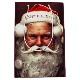 Kerstman Middenformaat Cadeautas