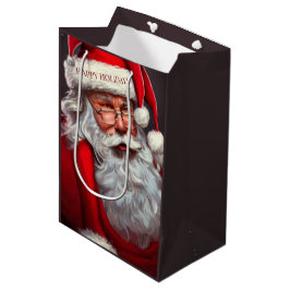 Kerstman Middenformaat Cadeautas