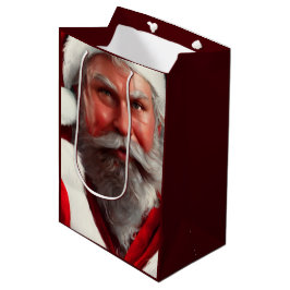 Kerstman Middenformaat Cadeautas