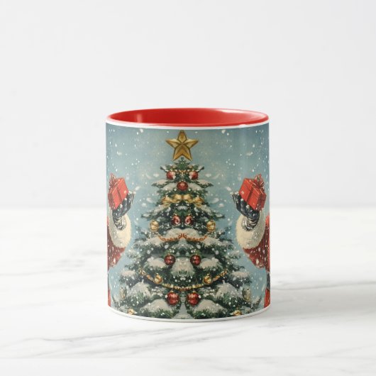 Kerstman mok (Midden)