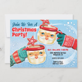 Kerstman Mok kerstfeest uitnodiging