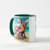 Kerstman Mok met Strandlichaam (Voorkant links)