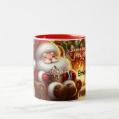 Kerstman Mok met Warme Chocolade Kerstmug (Center)