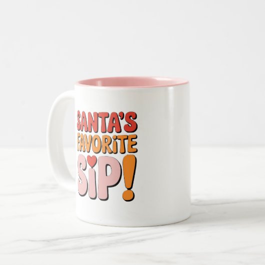 Kerstman Mokken | Cadeau voor de koffieliefhebber (Voorkant links)