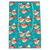 Kerstman Mokken + koekjes Kerst Medium Cadeauzakje (Achterkant)