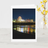 Kerstman Monica Pier, Los Angeles Kaart (Gele Bloem)