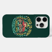 Kerstman Monstertruck Jongens Kerstmis Case-Mate iPhone Case (Achterkant (horizontaal))