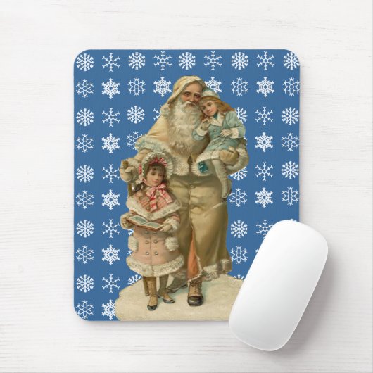 kerstman Mousepad Muismat (Met muis)
