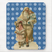 kerstman Mousepad Muismat (Voorkant)