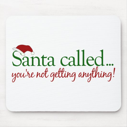 Kerstman Muismat (Voorkant)