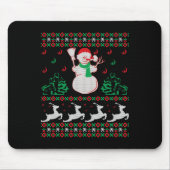 Kerstman Muismat (Voorkant)