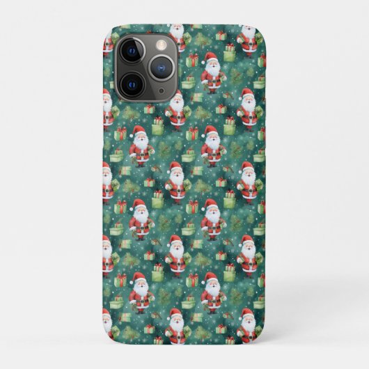 Kerstman Naadloze Patroon-82909 Case-Mate iPhone Case (Achterkant)