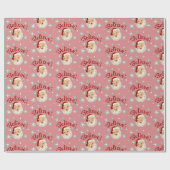 Kerstman Nee, 6 Geloven Cadeaupapier (Vlak)