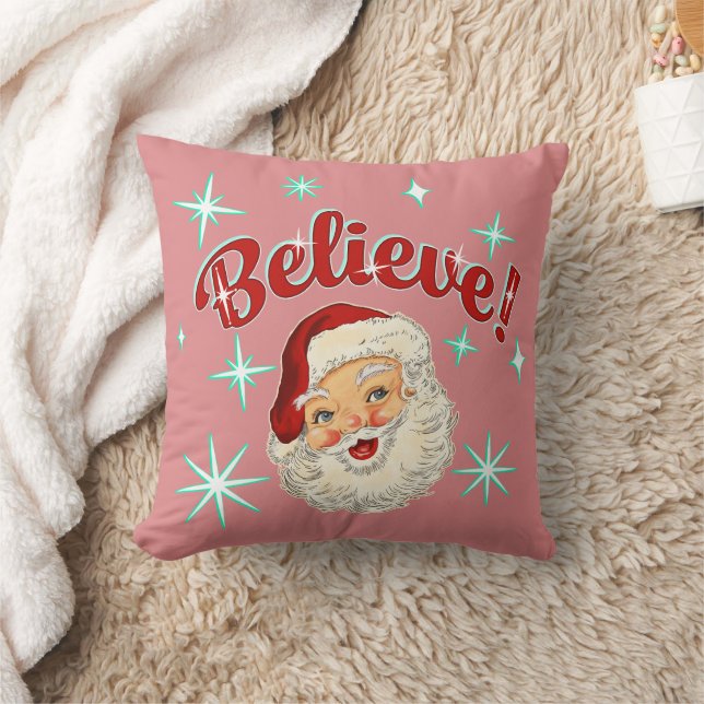 Kerstman Nee, 6 Geloven Kussen (Deken)