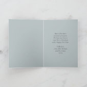 Kerstman neemt een dutje met kerst Kaart (Binnen)