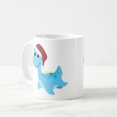 Kerstman Nessie Koffiemok (Voorkant links)