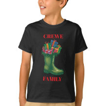 Kerstman Nieuwe Laarzen T-Shirt op maat