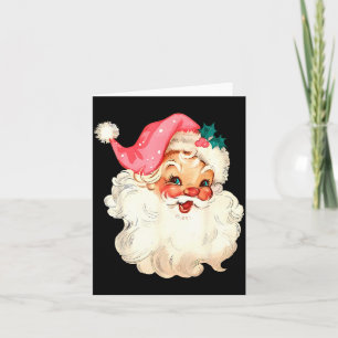 Kerstman Nk Kerst Gezicht Oude Kerstman Vintage Nk Kaart