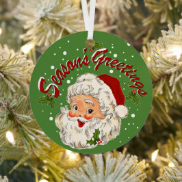 Kerstman No. 1 Metalen Ornament