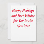 Kerstman, NOEL Birth of Christus Kaart (Achterkant)