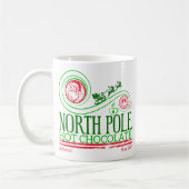 Kerstman Noordpool Hot Chocolate Koffiemok (Links)