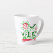 Kerstman Noordpool Hot Chocolate Latte Mok (Rechterhoek)
