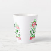 Kerstman Noordpool Hot Chocolate Latte Mok (Voorkant)