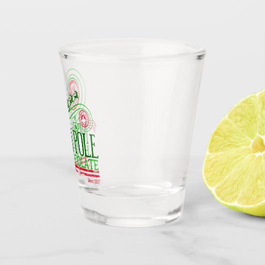 Kerstman Noordpool Hot Chocolate Shot Glas (Rechts)