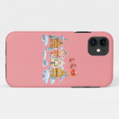 Kerstman Noordpool Kerstdorp Case-Mate iPhone Case (Achterkant (horizontaal))