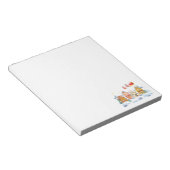 Kerstman Noordpool Kerstdorp Notitieblok (Schuin)