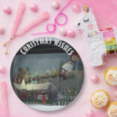 Kerstman Noordpool Kerstmis Papieren Bordje (Feest)