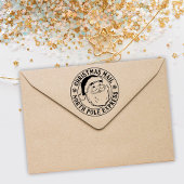  Kerstman Noordpool Levering Kerstmis Zelfinktende Stempel