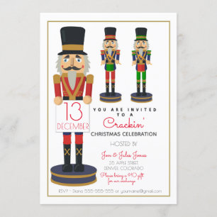 Kerstman notenkraker kerst fundraiser PTO kerk Kaart