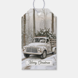 Kerstman Notenkraker Kerstmis Cadeaulabel