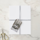 Kerstman Notenkraker Kerstmis Cadeaulabel (Met Touw)