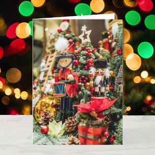Kerstman Notenkraker Personaliseer Tekst Handteken Feestdagen Kaart