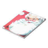 kerstman notitieblok (Linkerzijde)