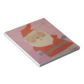  kerstman notitieblok (Schuin)