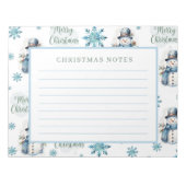 Kerstman Notitieblok (Voorkant)