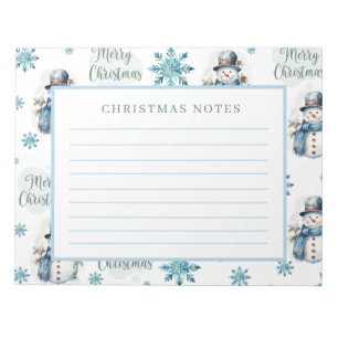 Kerstman Notitieblok