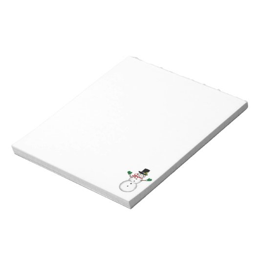 Kerstman Notitieblok (Linkerzijde)